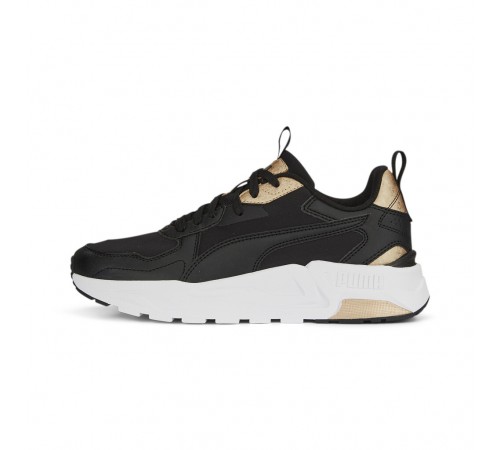 4r Puma 389293-01 Trinity Lite Metallics wm sneaker - black/white/gold